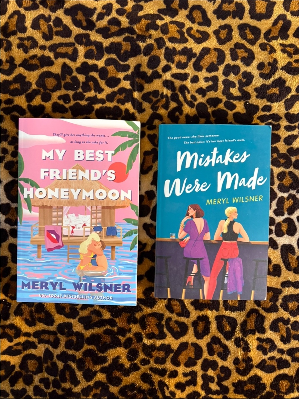 Meryl Wilsner Paperback Bundle - Pink & Teal Covers